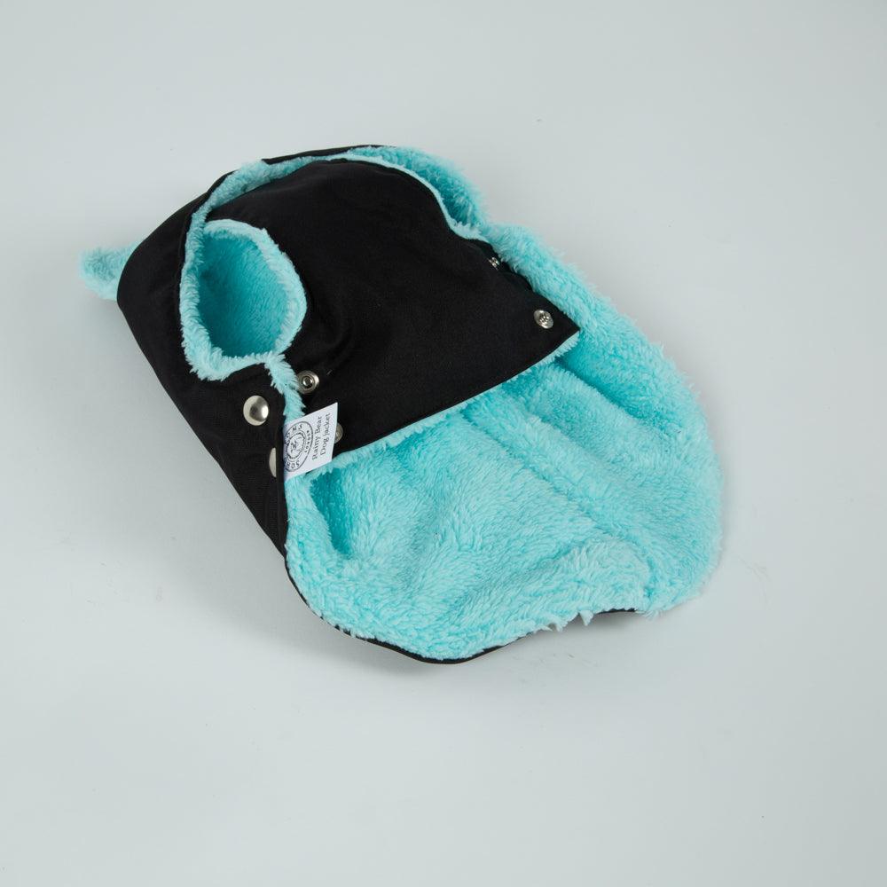 Pull Imperméable pour chien &#39;Teddy&#39; multicolore par SohoPoms - Pom D&#39;Azur