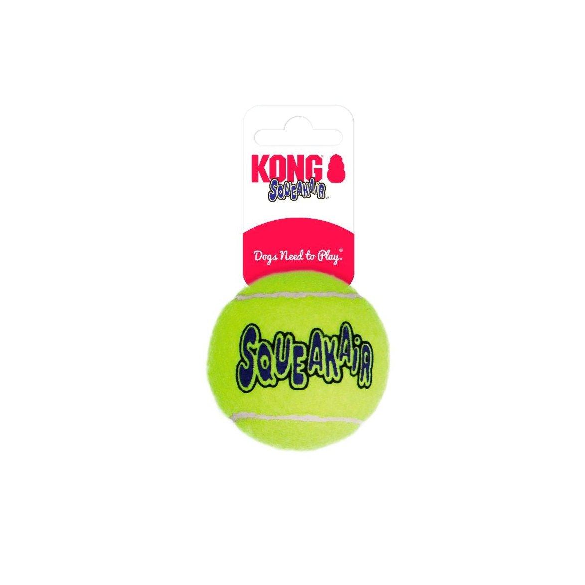 KONG SqueakAir Balles Pour Chien (Lot de 2) - Pom D'Azur