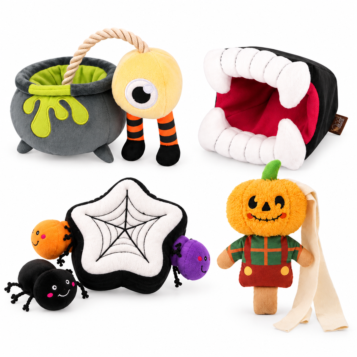 Assortiment de Jouets Halloween pour Chien – Collection Spooky
