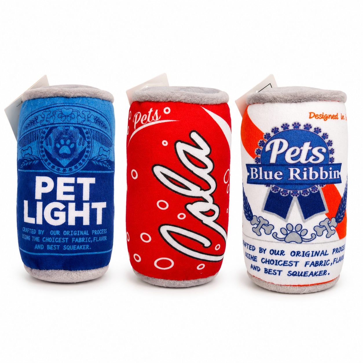 Punch Canette Jouet pour Chien Pom d'Azur