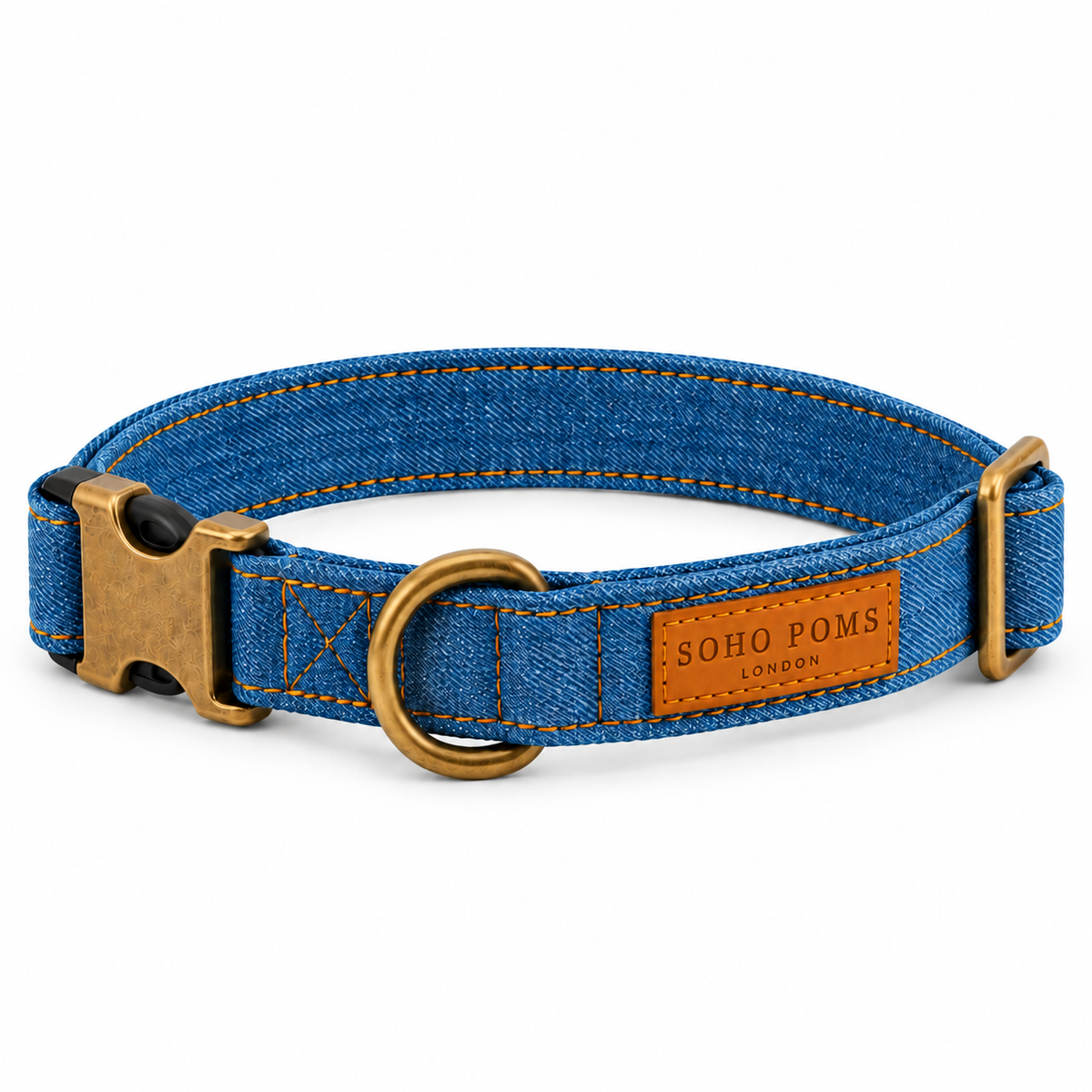 Collier pour Chien en Denim Sohopoms