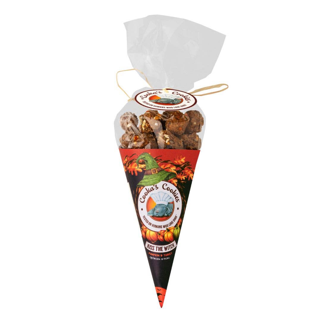 Embrasse la sorcière - Friandises d'Halloween à la dinde et à la citrouille