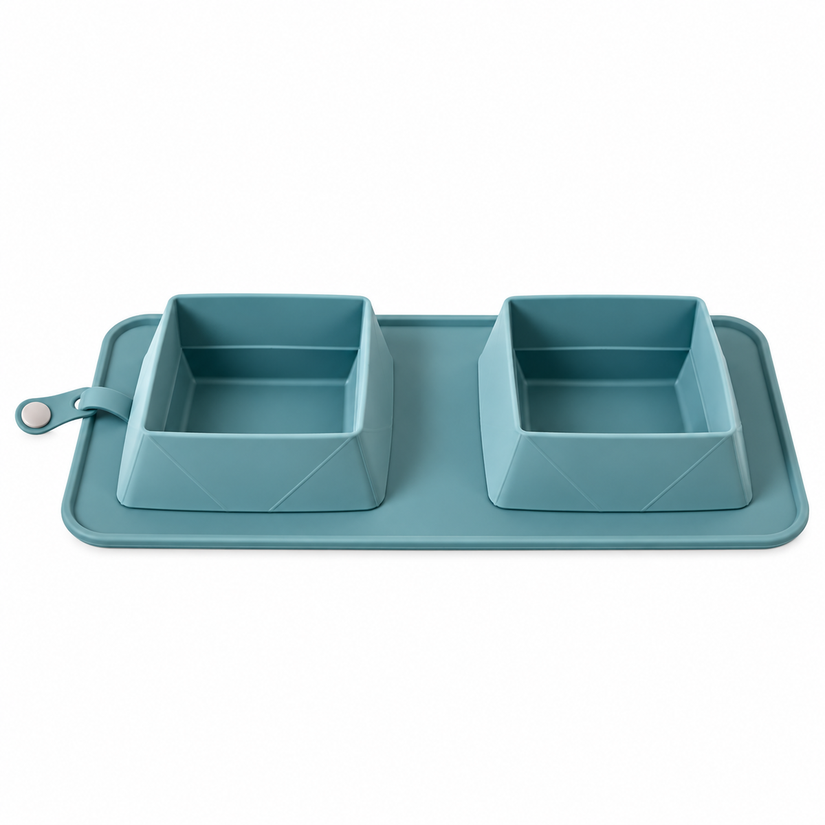 Gamelles de Voyage Pliables en Silicone pour Chien 2 x 600 ml