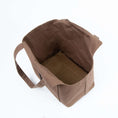 Load image into Gallery viewer, Sac de Transport Pour Chien Coton Ciré Caramel par SohoPoms
