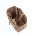 Load image into Gallery viewer, Sac de Transport Pour Chien Coton Ciré Caramel par SohoPoms
