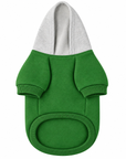 Sweat à Capuche pour Chien Vert & Gris – Élégance Sportive Sohopoms