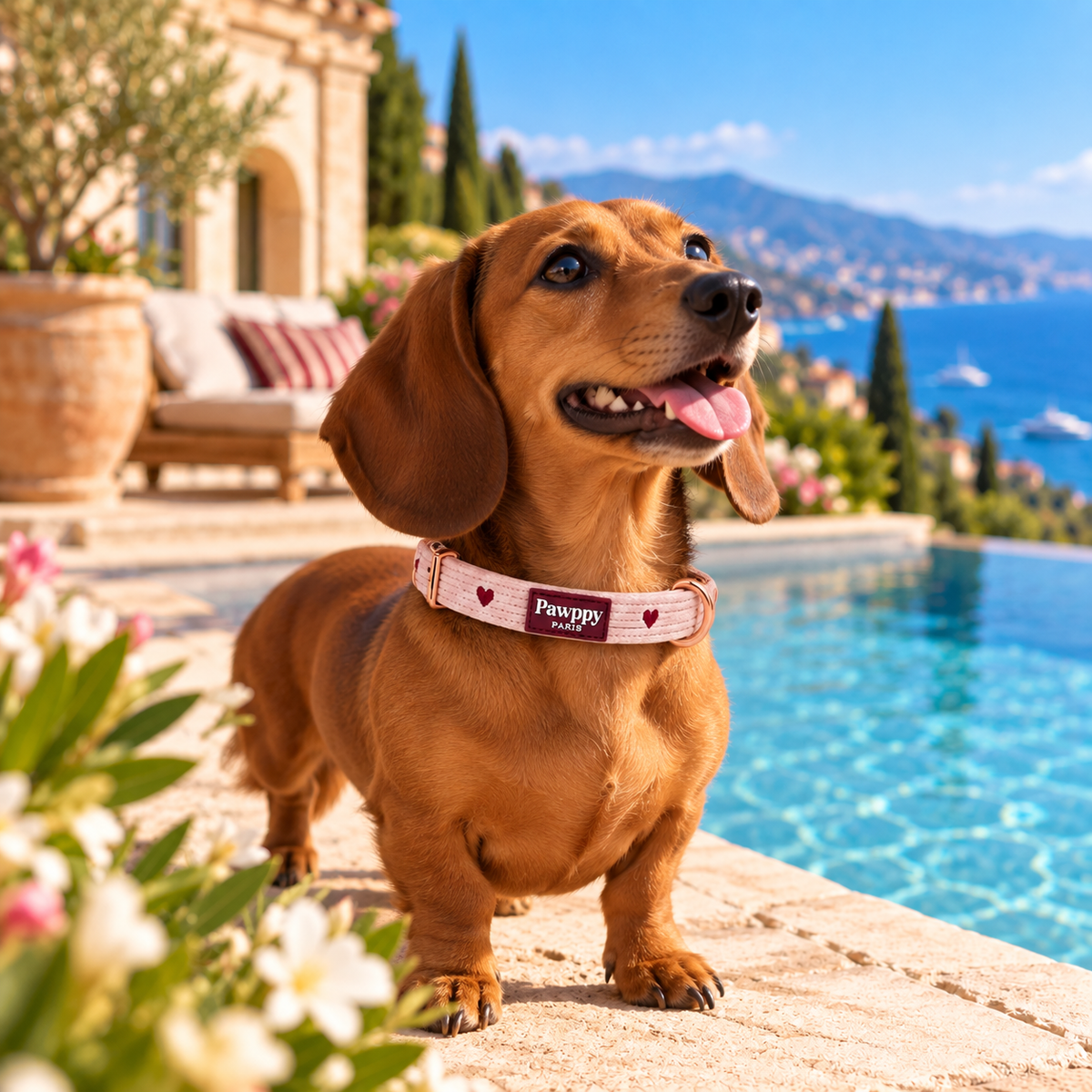 Collier pour Chien 'Blush' Pawppy Paris