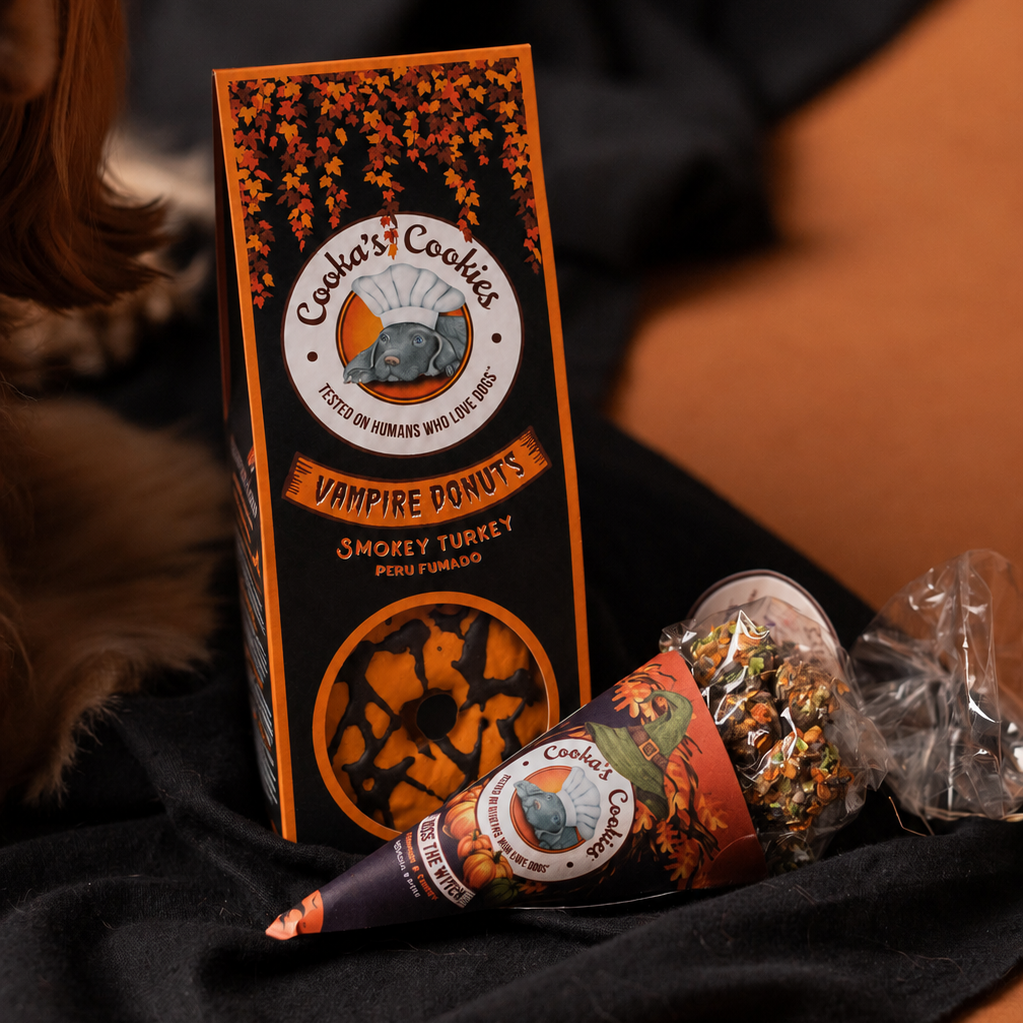 Friandises d'Halloween pour Chien à la dinde et à la citrouille