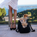 Load image into Gallery viewer, Sac de Transport pour chien Luxe et Confort Rose par SohoPoms
