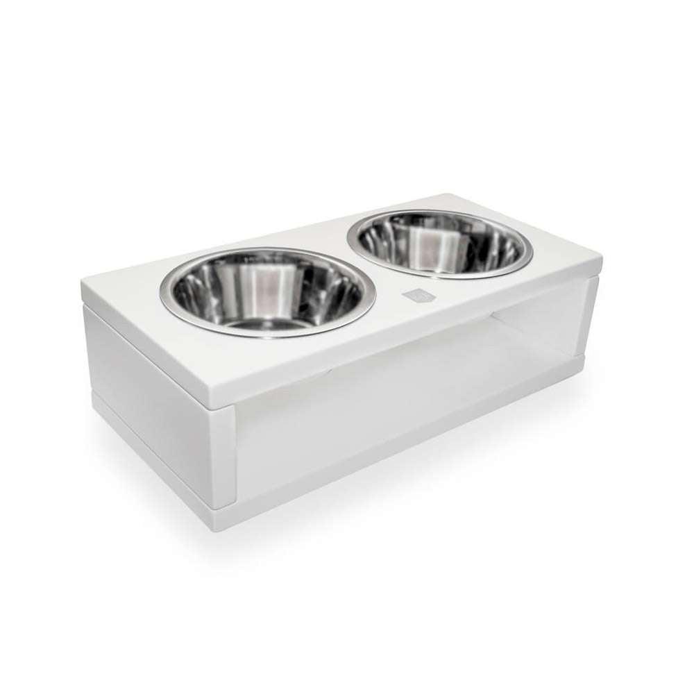 Bol Duo pour Chien 'DELI Jasmine' par Bowl & Bone - Pom D'Azur