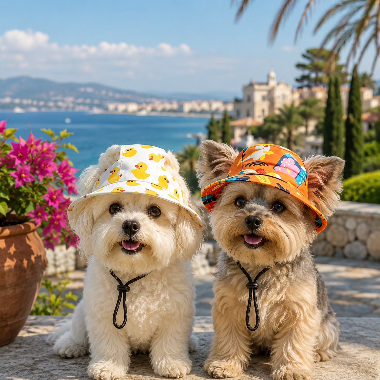 Chapeau d'été pour Petits Chiens Lifestyle