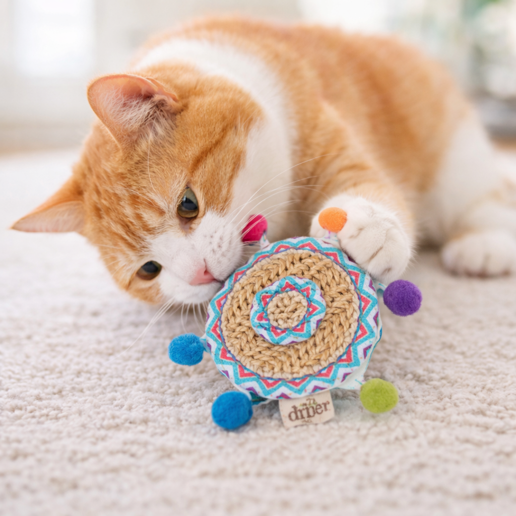 Handmade Cat Toy 'Sombrero'