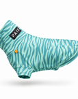 Chemise Anti-UV & Anti-Insectes pour Chien Vert Zebra UPF 50+