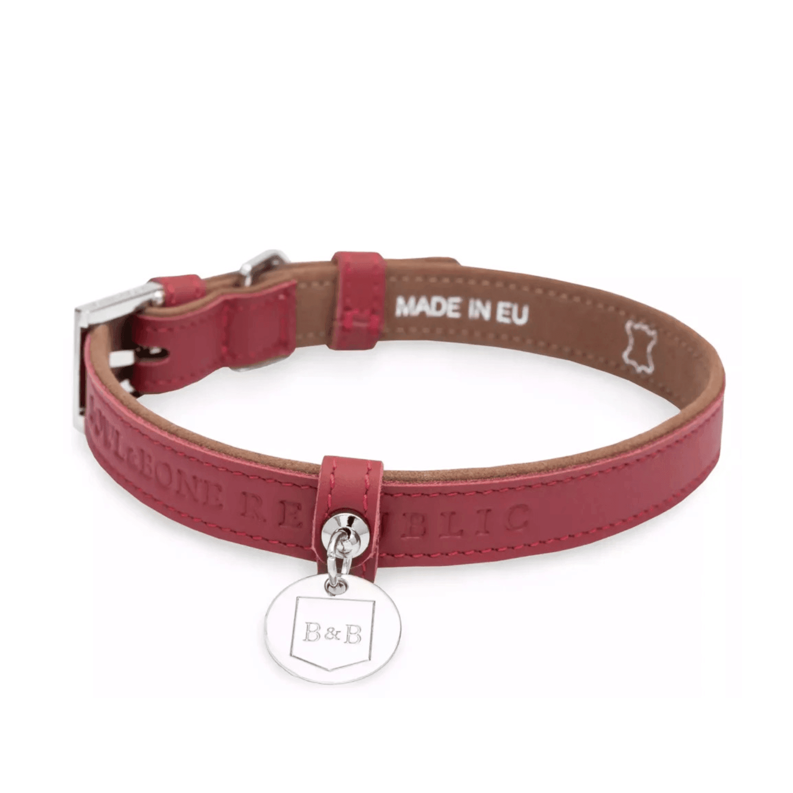 Collier Chien Luxe 'MONACO' par Bowl & Bone - Pom D'Azur