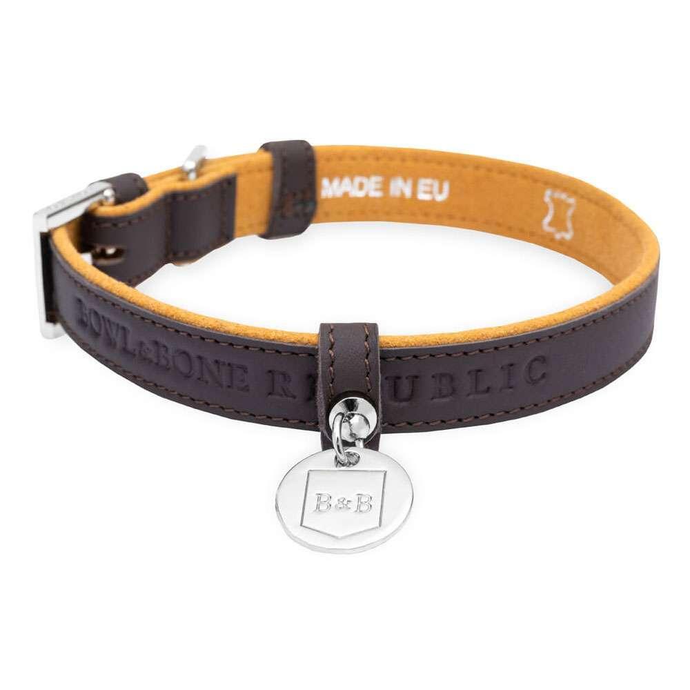 Collier Chien Luxe 'MONACO' par Bowl & Bone - Pom D'Azur