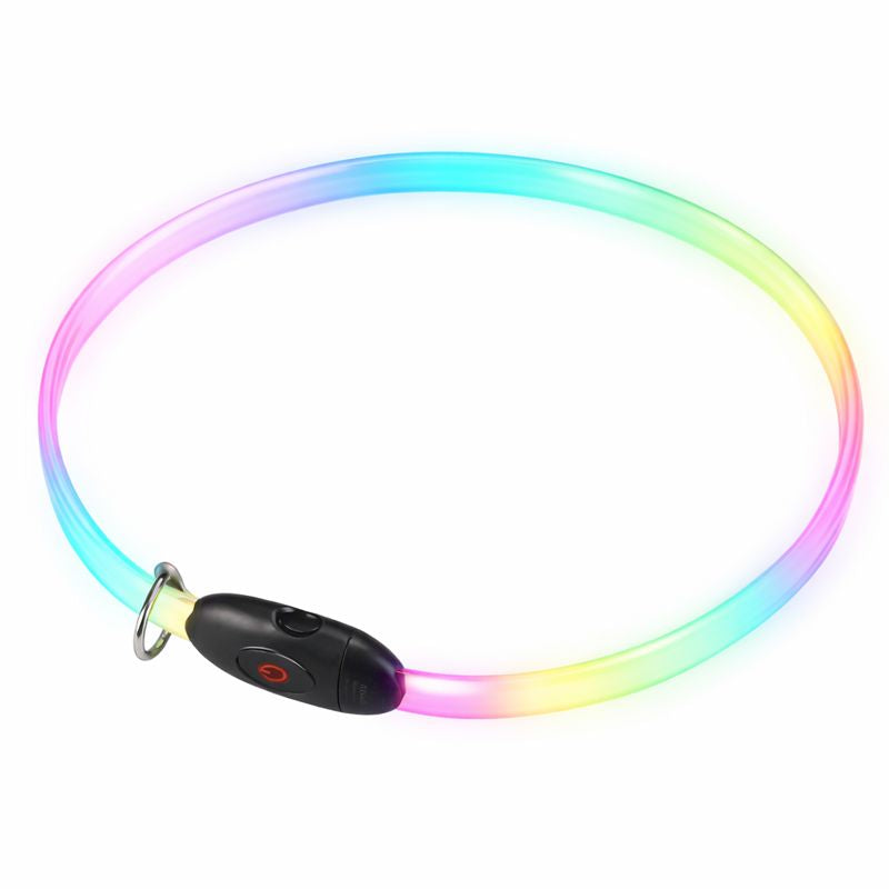 Collier Lumineux Rechargeable USB-C Multi Couleurs 