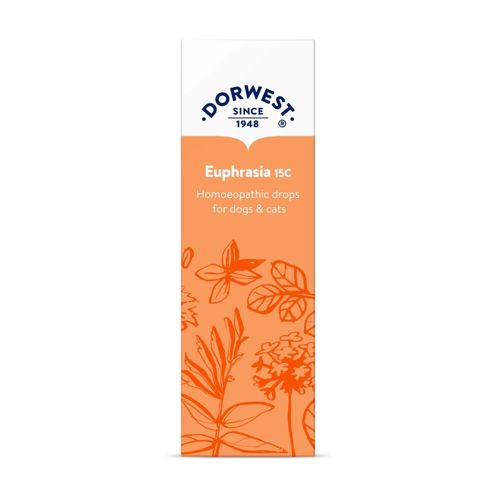 Euphrasia 15C Traitement Yeux pour Chien par Dorwest - Pom D'Azur