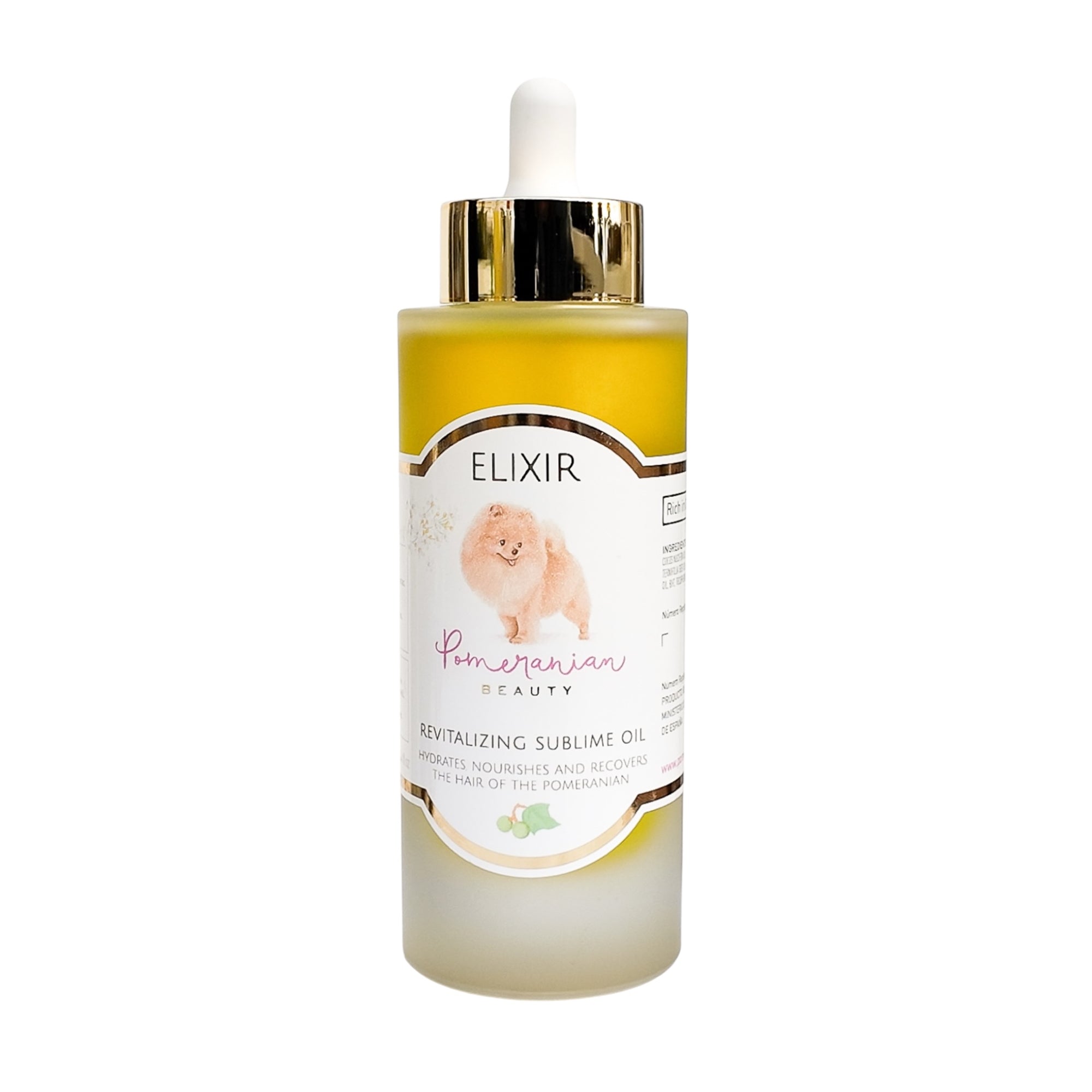 Elixir Traitement Hydratant Poméranien Spitz par Pom Beauty 30ML-100ML