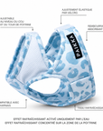 Gilet Fraîcheur Riviera Bleu pour chien par PAIKKA des