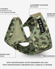 Gilet Fraîcheur Riviera Camo pour chien par PAIKKA spec