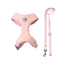 Harnais et Laisse 'Teddy Cocoon' Rose par Sohopoms®