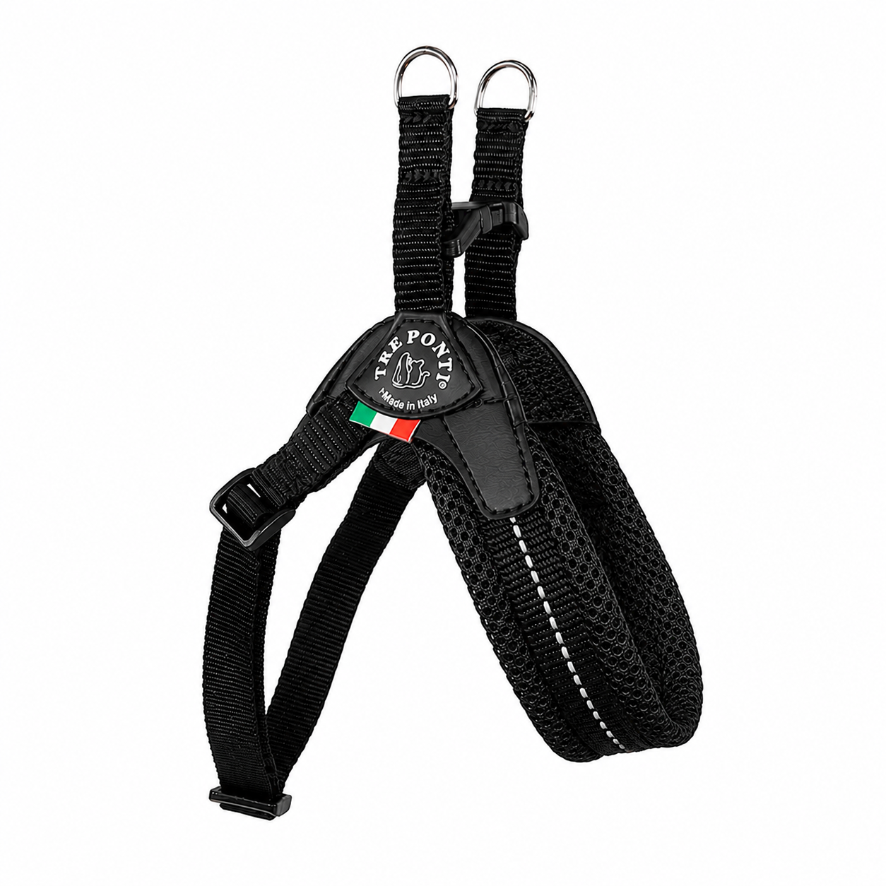 Harnais pour chien Tre Ponti Mesh Noir