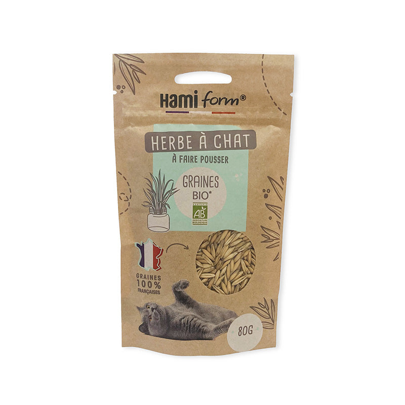 Herbe à Chat Graines Bio 80g 