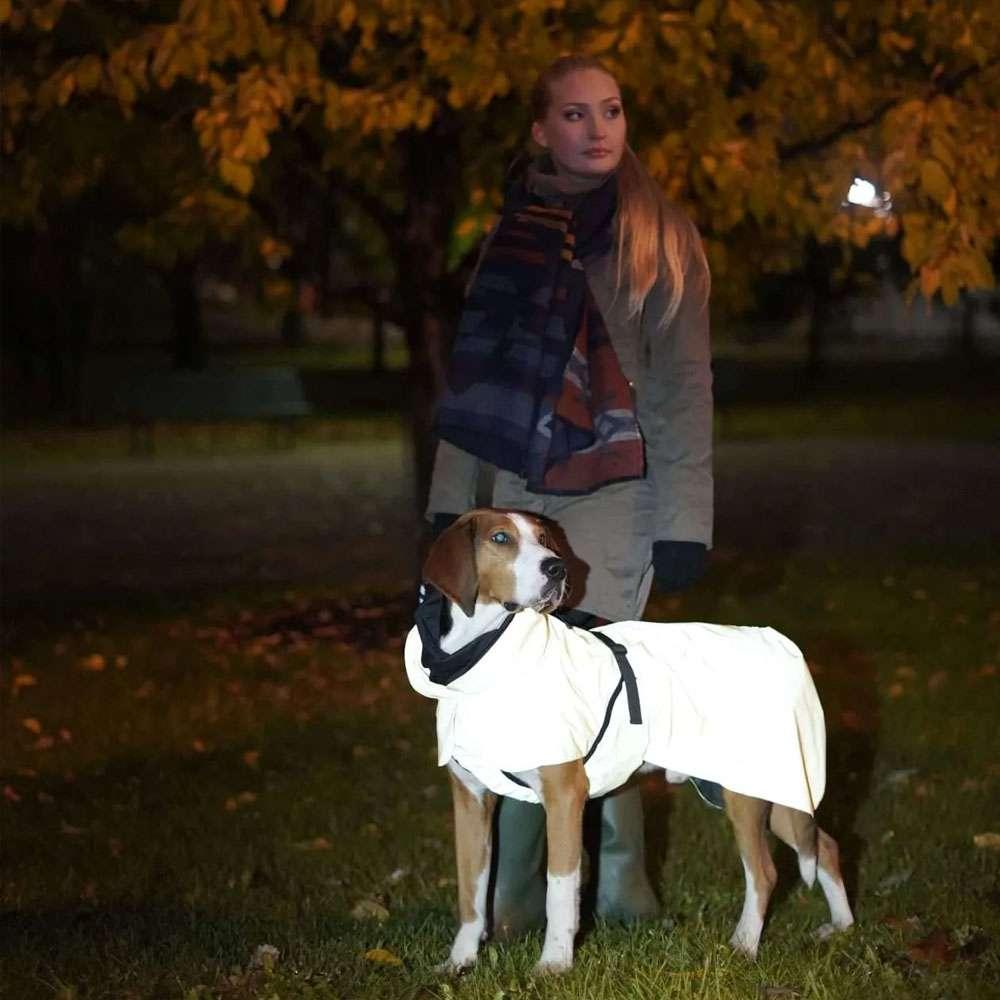 Parka Imperméable Chien Jaune par PAIKKA - Pom D&#39;Azur