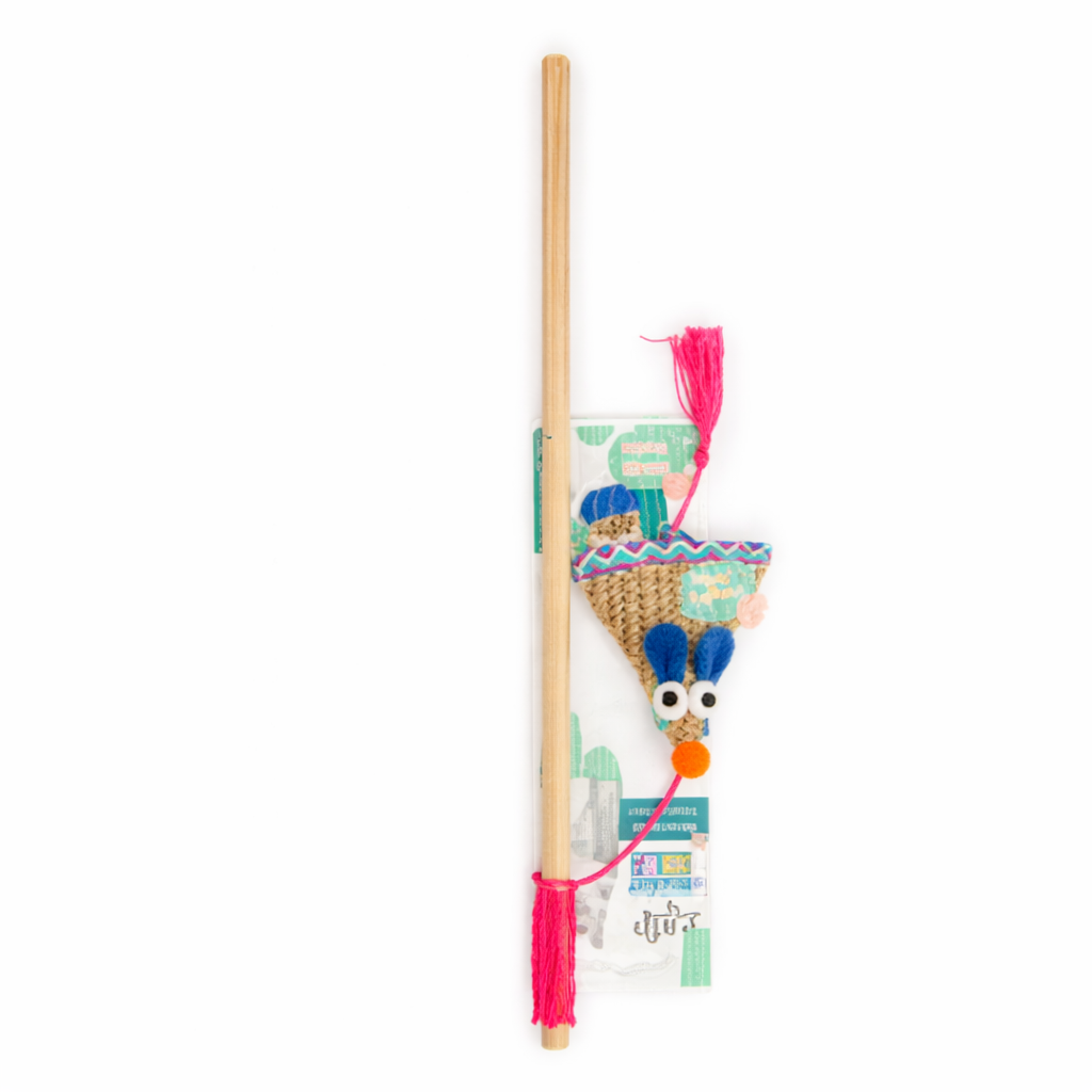 Jouet Artisanal pour Chat 'Baguette Sombrero'