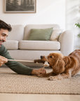 Jouet pour Chien Corde et Bois de Cerf 40cm lifestyle