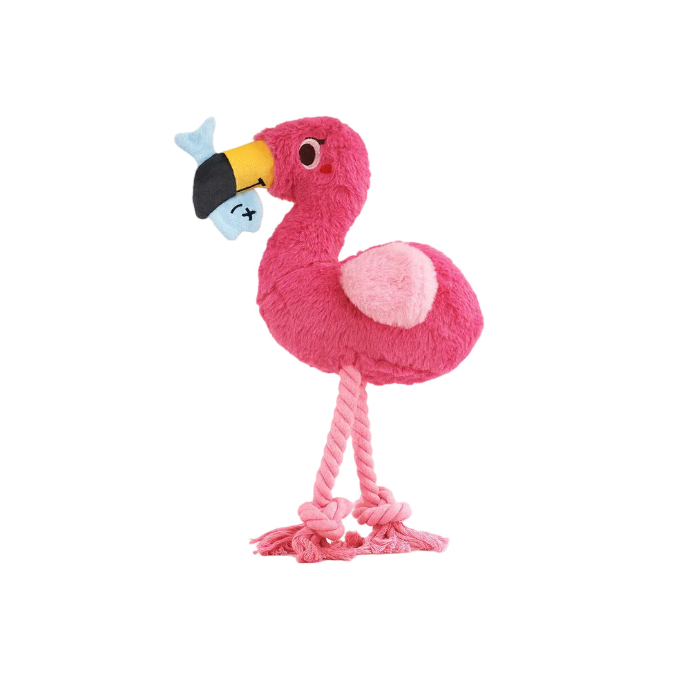 Jouet pour Chien Rosie le Flament Rose 'Collection Croisette'