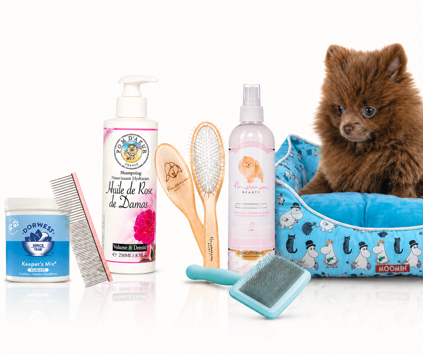 First Bath Kit for Puppy by Pom d'Azur