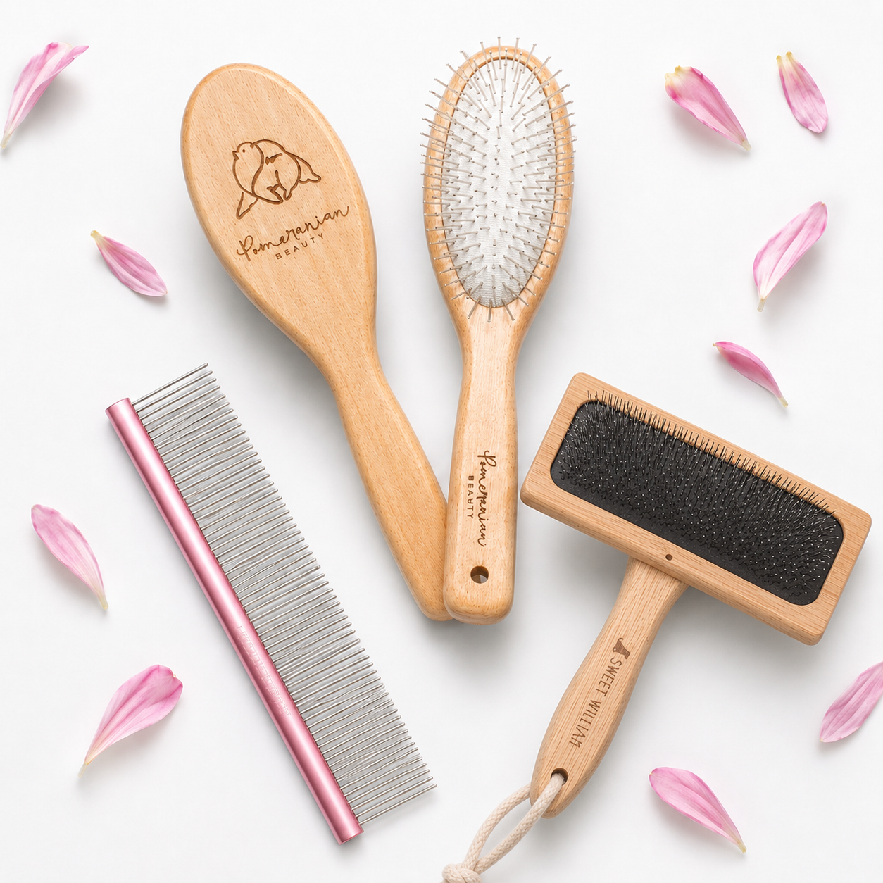 Kit Essentiel de Toilettage pour chien Poils Long