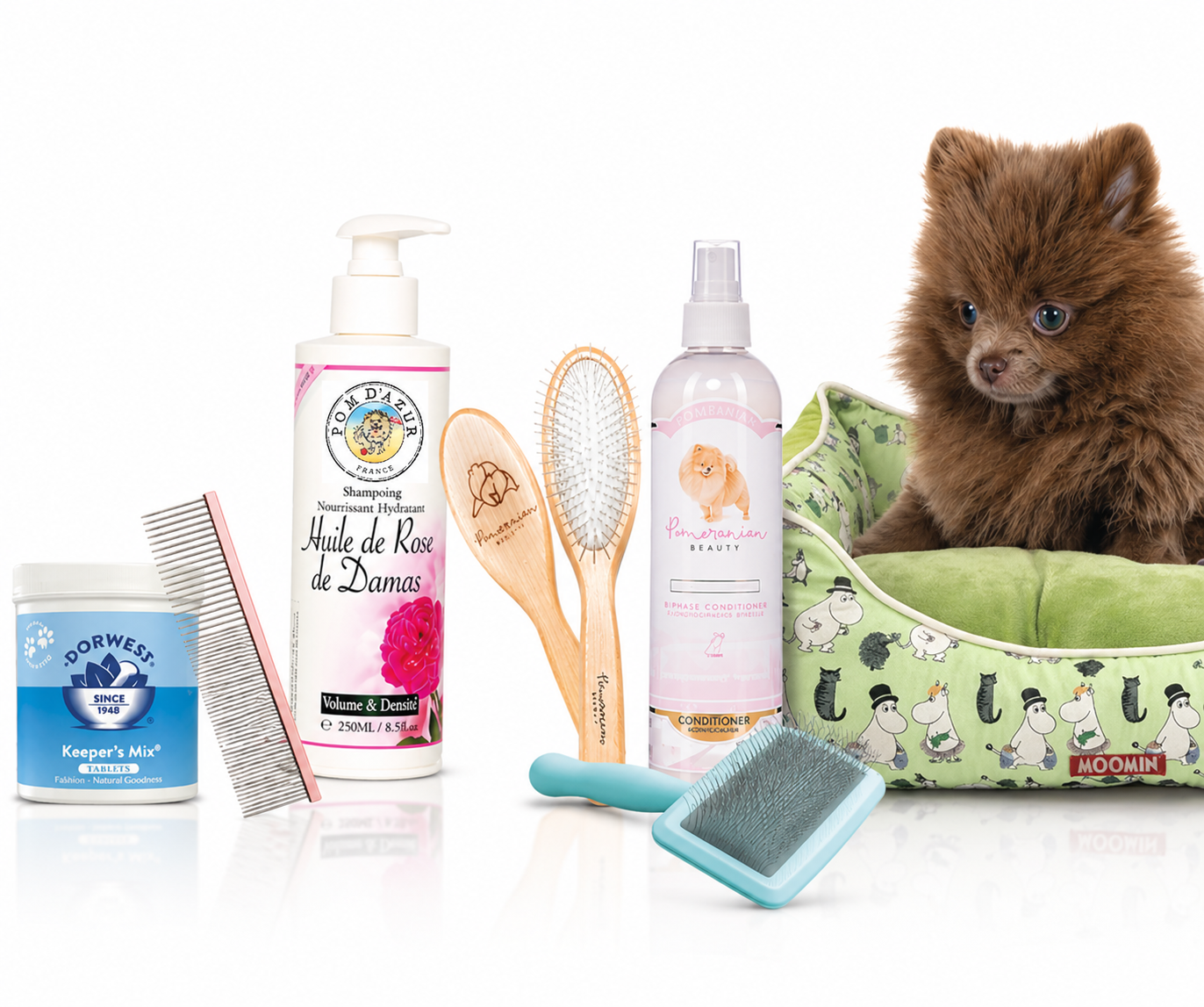 First Bath Kit for Puppy by Pom d'Azur
