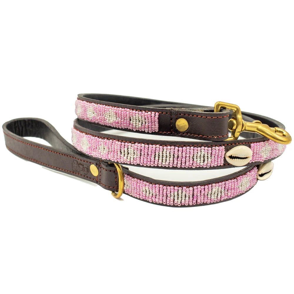 Laisse pour Chien Pink Shell
