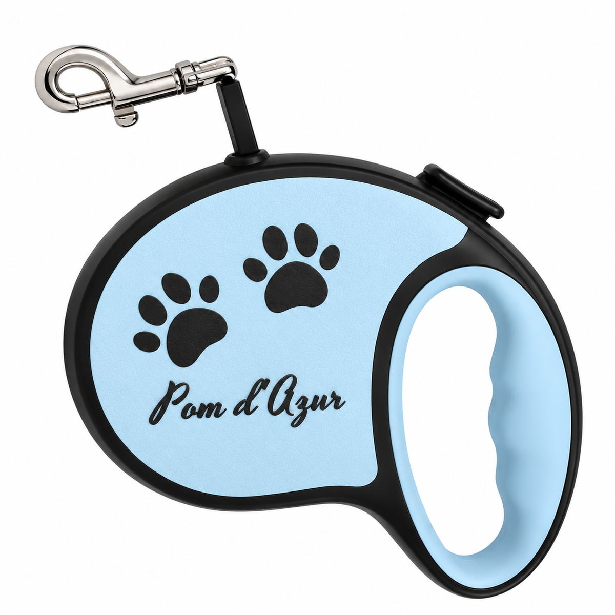 Laisse Rétractable pour Chien 5 m Pom d’Azur azur