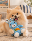 Lapin en Peluche avec Couineur pour Chien Lagun Pom d'Azur b