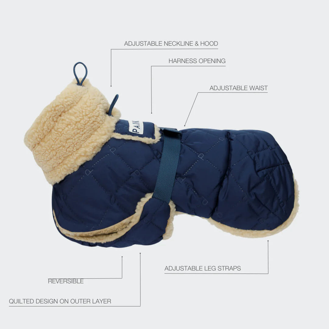 Manteau de Pluie pour Chien 'Sherpa Marine' par Paikka