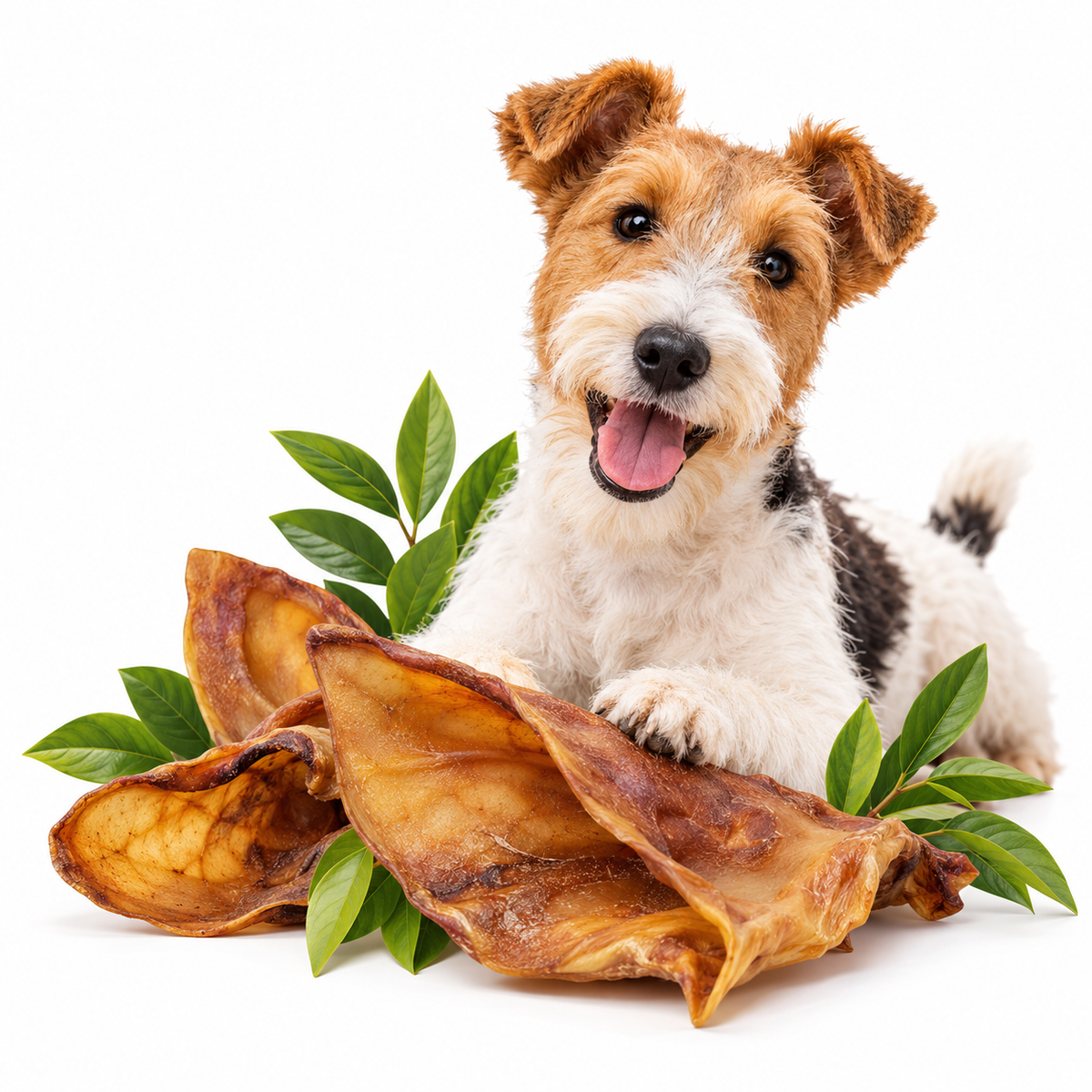Oreille de Bœuf Séchée – Friandise Naturelle à Mâcher pour Chien