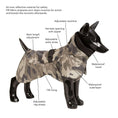 Charger l'image dans la visionneuse de la galerie, Parka Imperméable Chien Camo par PAIKKA
