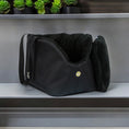 Load image into Gallery viewer, Sac de Transport pour chien Luxe et Comfort Noir par SohoPoms
