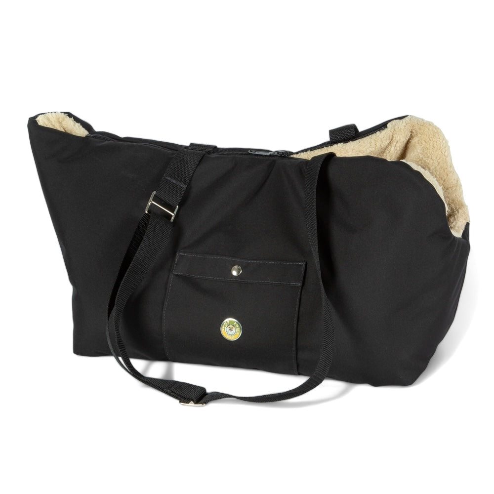 Sac de Transport pour chien Luxe et Comfort Beige par SohoPoms