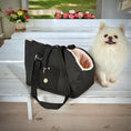 Load image into Gallery viewer, Sac de Transport pour chien Luxe et Confort Rose par SohoPoms
