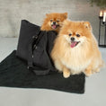 Load image into Gallery viewer, Sac de Transport pour chien Luxe et Comfort Noir par SohoPoms
