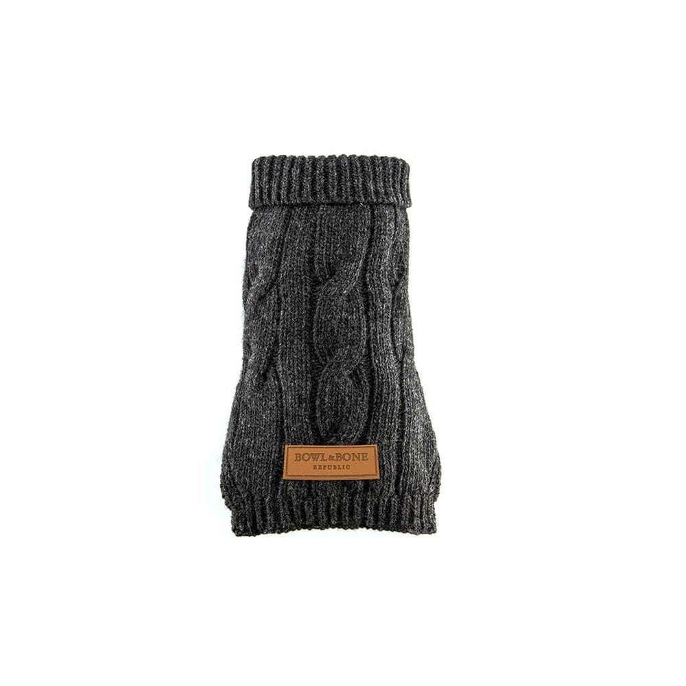 Pull Pour Chien ASPEN Graphite par Bowl & Bone - Pom D'Azur