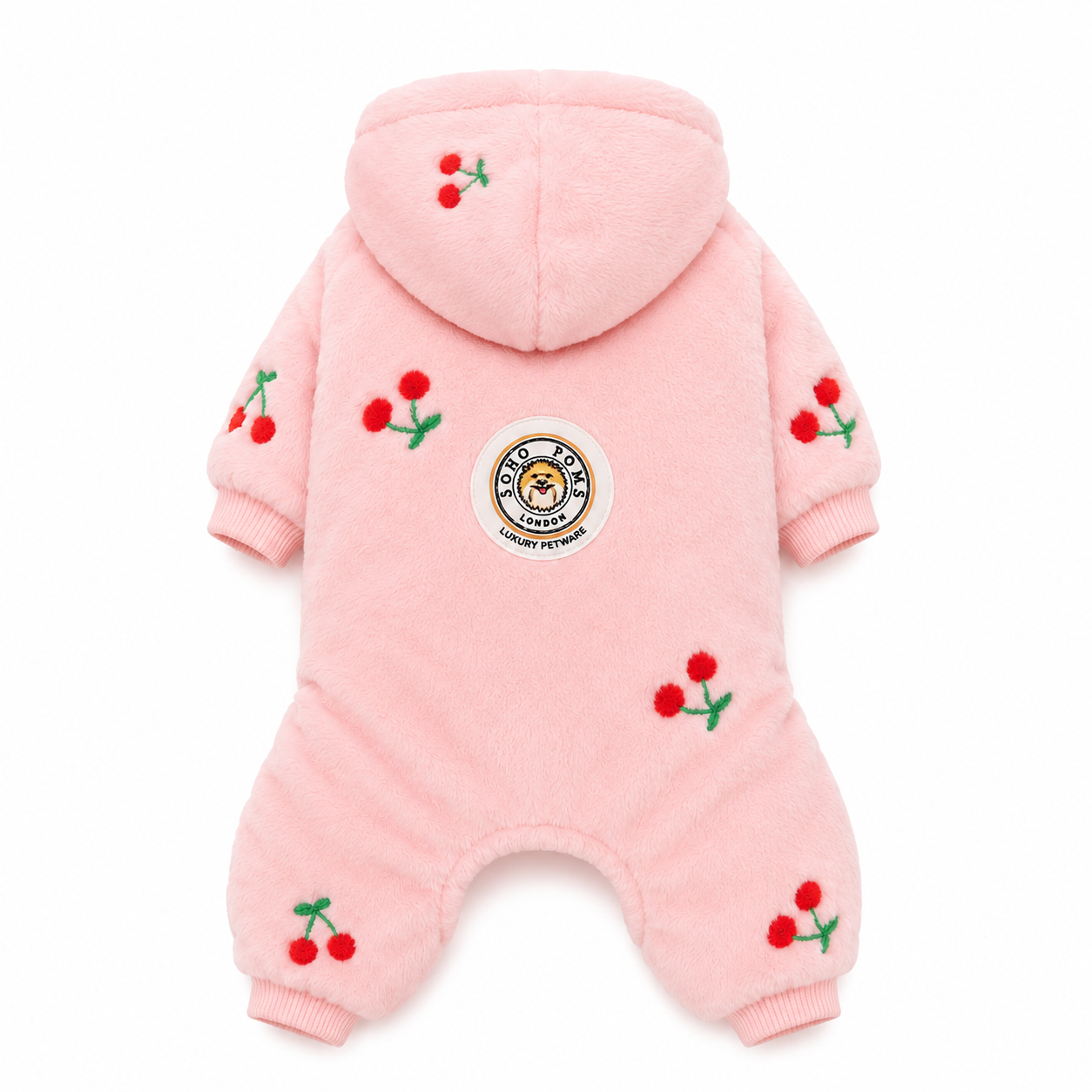 Pyjama Polaire pour Chien Cherry Rose par Sohopoms u