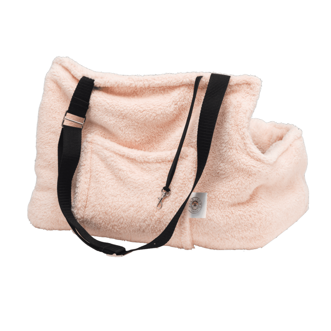 Sac de Transport Rose 'Pom d'Azur' Teddy Bear par Sohopoms - Pom D'Azur