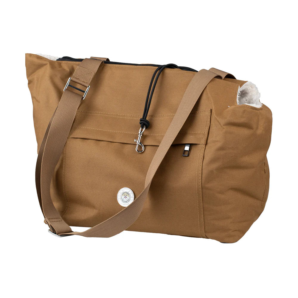 Sac de Transport pour Chien Caramel Par Sohopoms