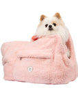 Sac de Transport pour Chien 'Teddy Cocoon' Rose par Sohopoms®