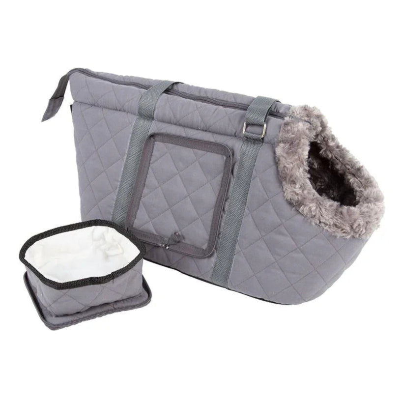 Sac de transport pour Chien &#39;Wilton&#39; Gris par Scruffs 2